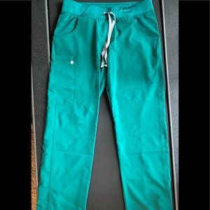 Figs Kade Scrub Pants Hunter Green MEDIUM TALL